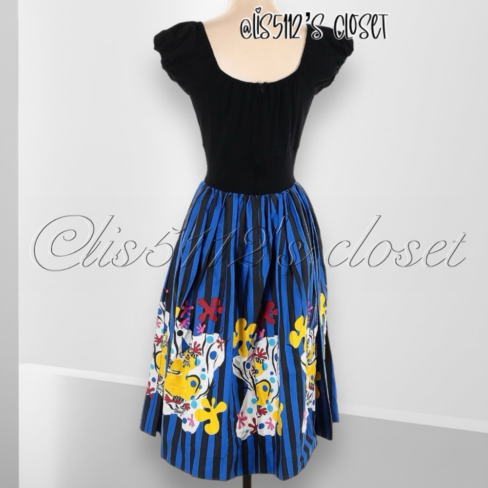 Pinup Couture x Disney Parks Mary Blair Circus Clown Natalie Swing Dress Sz S - Picture 4 of 15